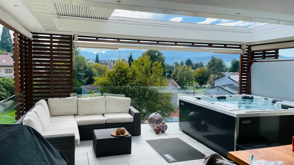 Spektakuläre 5 1/2 Zi.-Dach.-Maisonettewohnung mit grandioser Aussicht auf den Alpstein – Foto 3 von 10