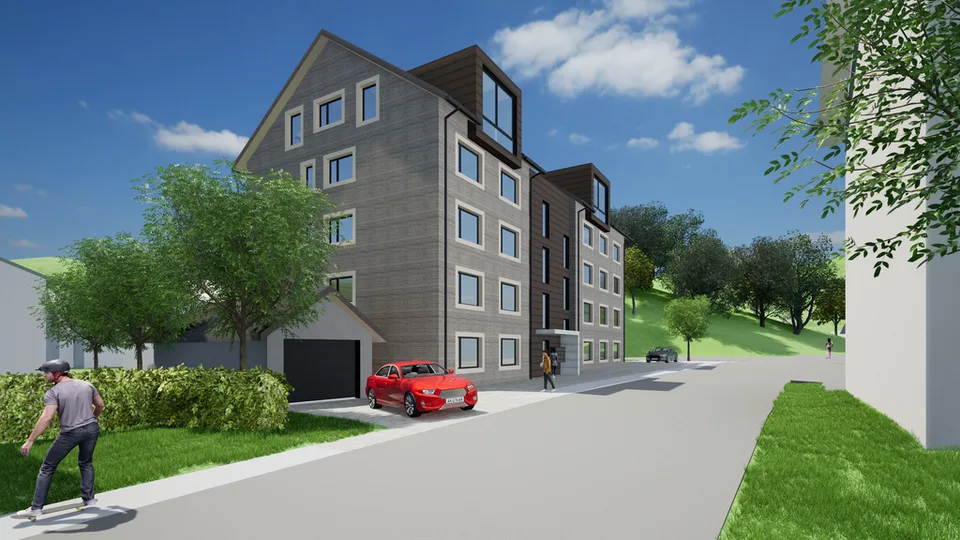 Moderne 4.5 Zimmer Neubauwohnungen in Unteriberg, Alpenblick – Foto 4 von 4