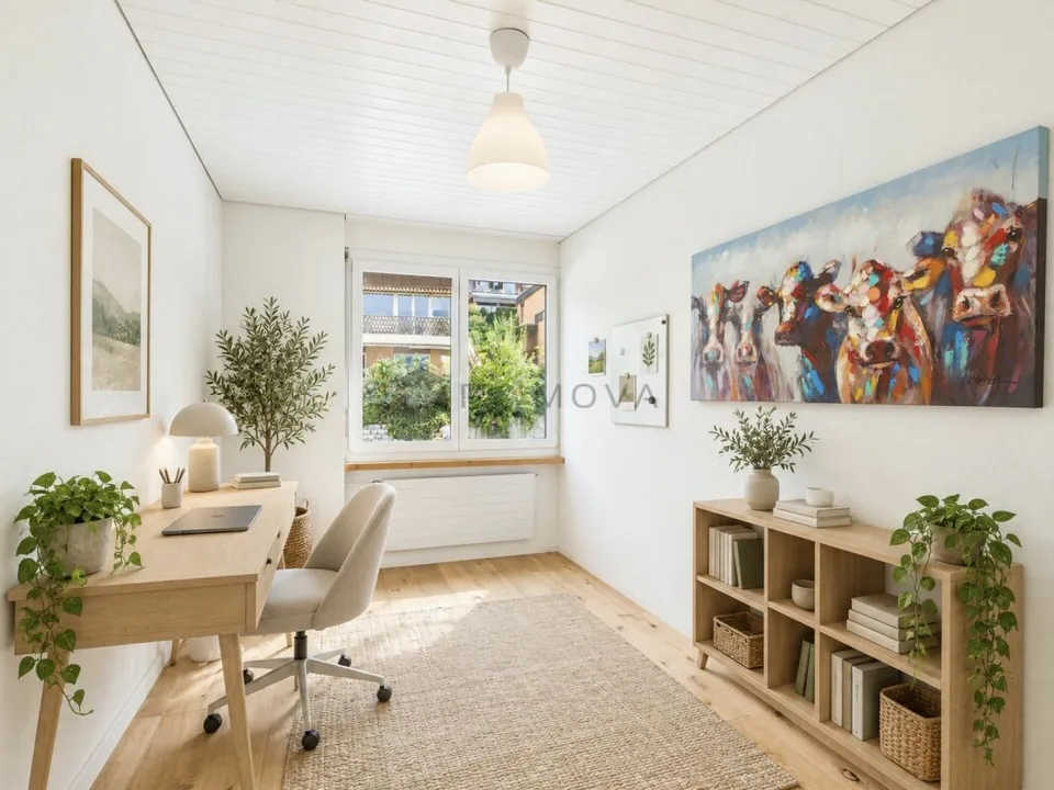 Logenplatz über dem Vierwaldstättersee, elegantes Reihenhaus-Juwel in Luzern – Foto 10 von 16