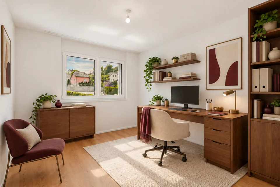 Neue 3.5-Zimmer-Wohnung mit Balkon, Reduit und hochwertiger Küche – Foto 6 von 7