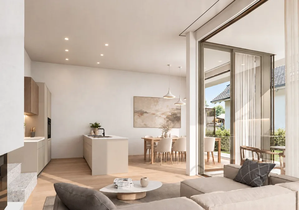 Luxuriöses Doppeleinfamilienhaus – Foto 3 von 6