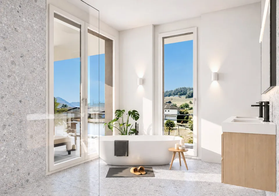 Luxuriöses Doppeleinfamilienhaus – Foto 5 von 6