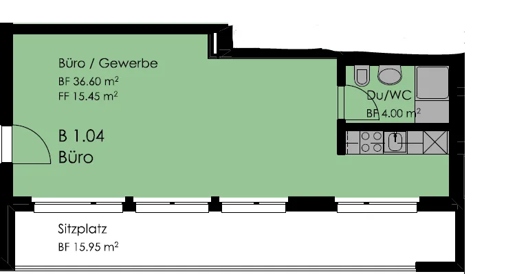 Single apartment in central location – photo 6 of 6