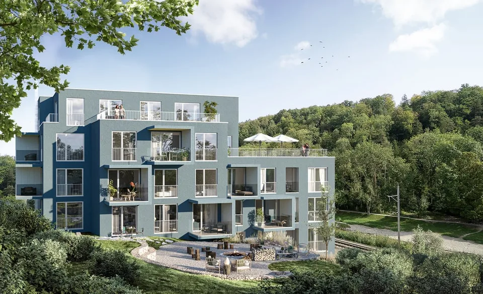 Abitazione moderna con terrazza e vista sul verde Appartamento 1,5 locali – foto 4 di 4