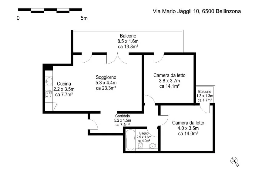 Apartment in quiet area without deposit – photo 7 of 7