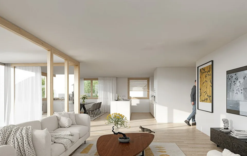 Moderne 4.5 Zimmer Neubauwohnung in Rüthi – Foto 3 von 12