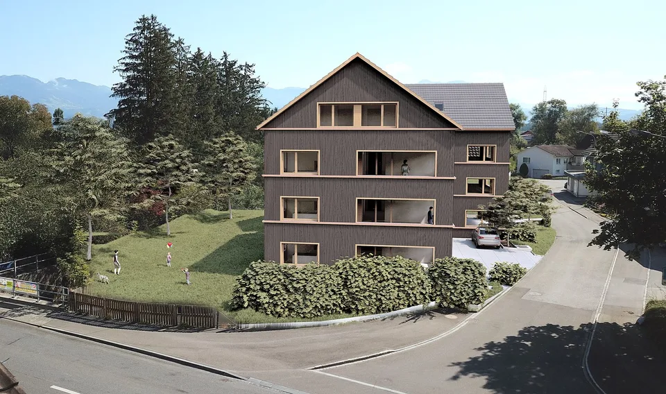 Moderne 4.5 Zimmer Neubauwohnung in Rüthi – Foto 7 von 12