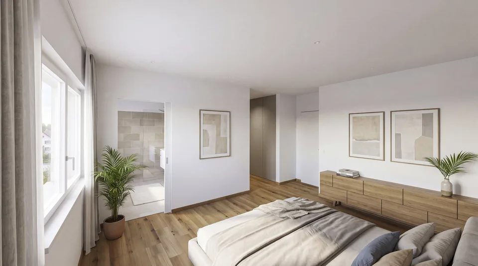 3.5 Zimmerwohnung im Obergeschoss – Foto 3 von 8