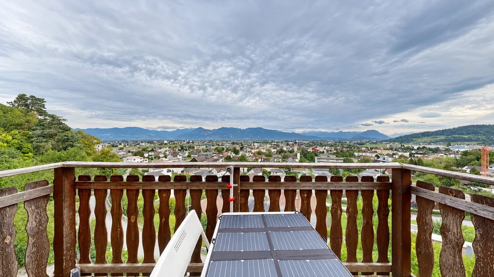 Panorama Blick über das Rheintal- 3.5 Zimmer Wohnung in Au zu verkaufe – Foto 5 von 11