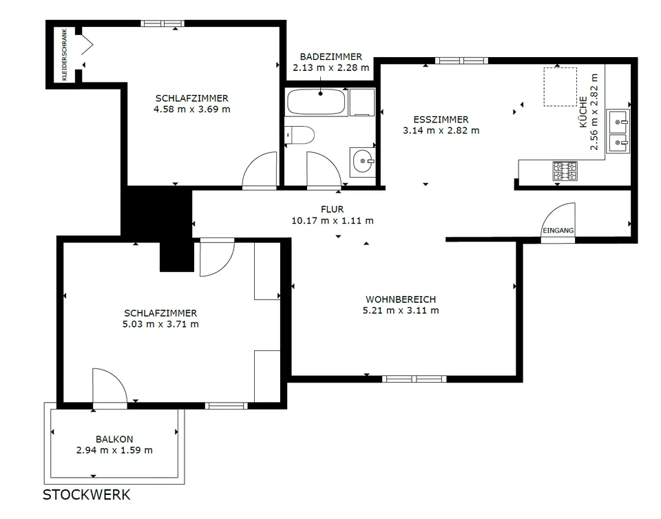 Panorama Blick über das Rheintal- 3.5 Zimmer Wohnung in Au zu verkaufe – Foto 9 von 11