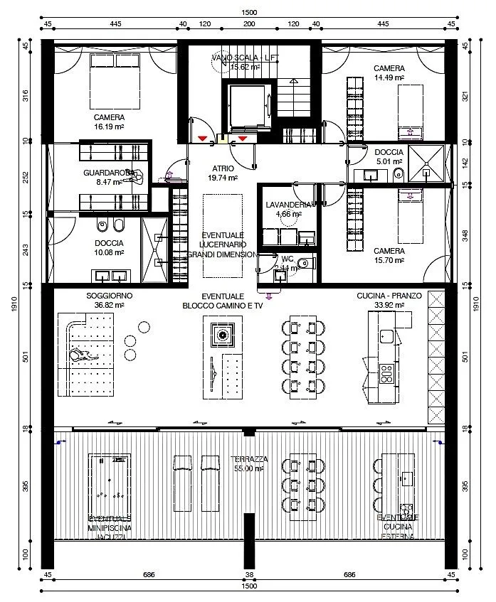 Exklusive Attikawohnung mit grosser gedeckter Terrasse – 3 Parkplätze inklusive – Foto 28 von 28