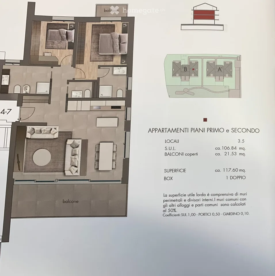 Elegantes und helles 3.5-Zimmer-Apartment in Taverne – Foto 2 von 8