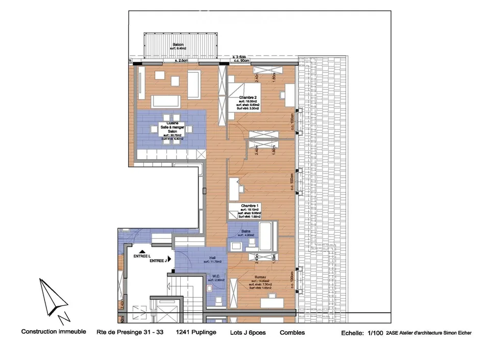 Appartements PPE - Résidence Puplinge – photo 7 sur 7