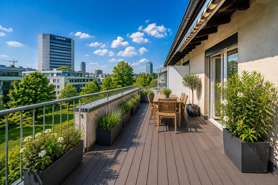 Wohnen über Basel: Renovierte 2.5-Zimmer-Wohnung mit Terrasse – Foto 23 von 25