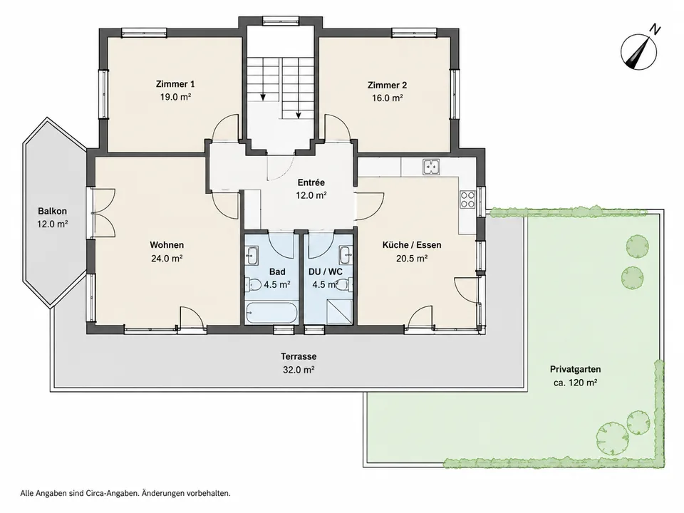 Renovierte 3.5-Zimmer-Wohnung in Basel mit Privatgarten – Foto 18 von 18