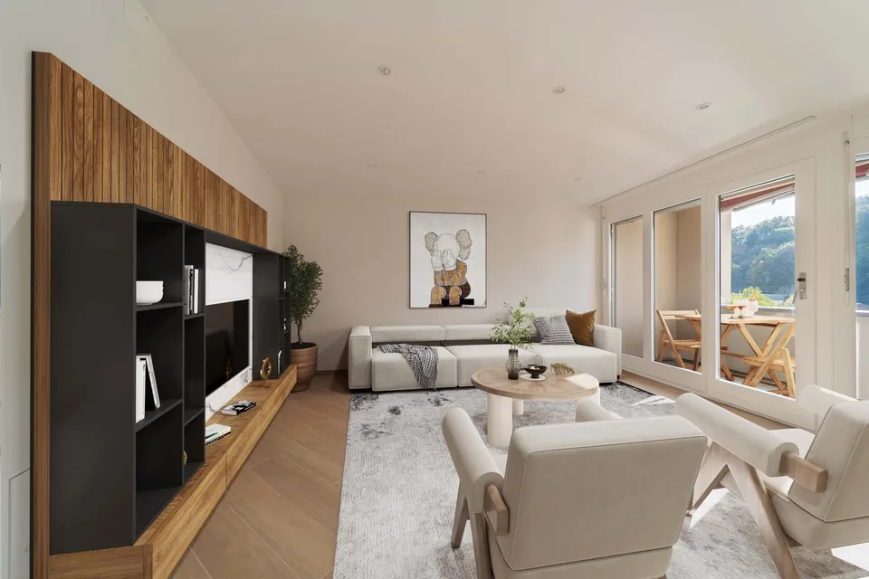 Renovierte 2.5-Zimmer-Wohnung mit Balkon an der Laufenstrasse in Basel – Foto 14 von 15
