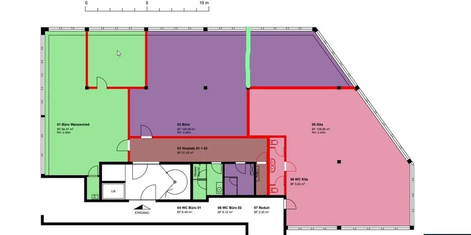 Espaces de bureau ou de pratique attractifs dans le quartier de Mattenhof – photo 12 sur 12