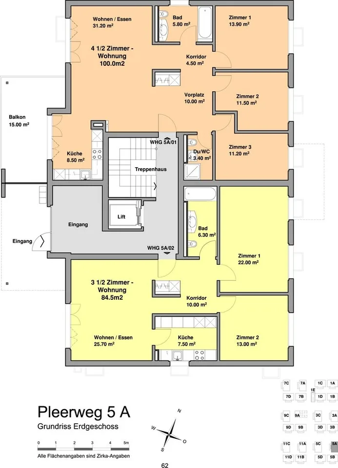 Attractive 3.5 room apartment in the Pleerweg quarter – photo 10 of 10