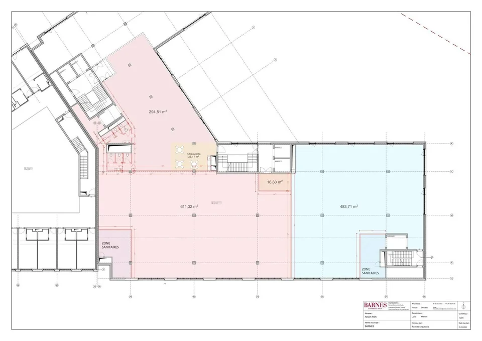 Prächtige Fläche von 300 m2 im 2. Stock eines modernen Gebäudes – Foto 12 von 12
