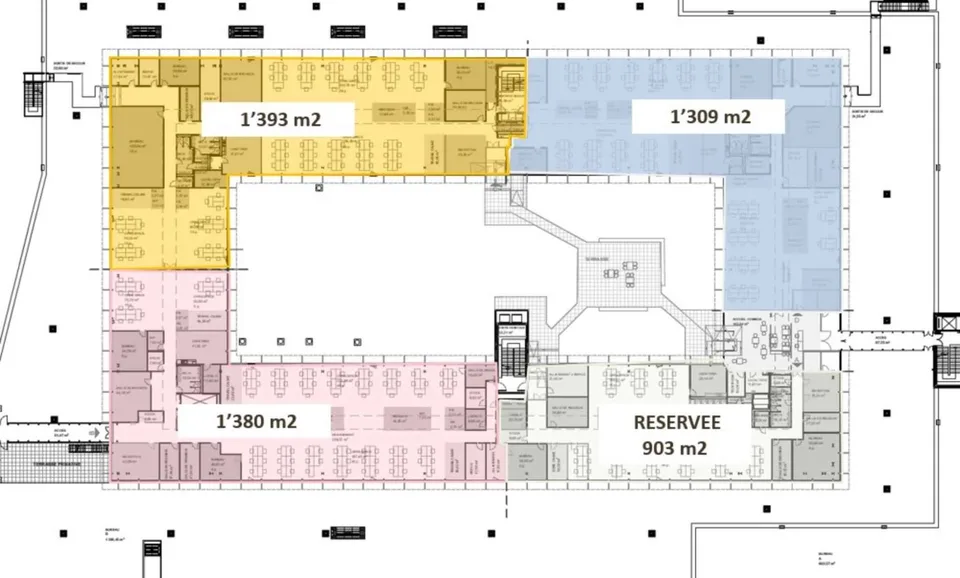 Vernier - Fläche von 1309 m2 in der Attika - IKEA-Gebäude – Foto 10 von 10