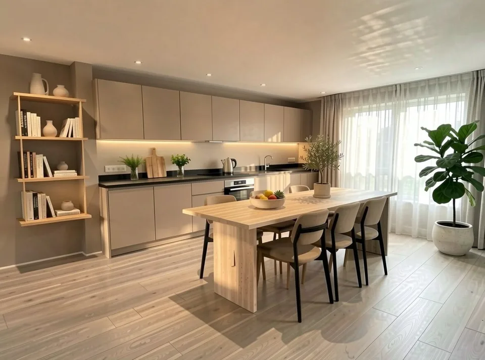 Erstbezug neue 2.5-Zimmer-Erdgeschosswohnung in Massivbauweise – Foto 2 von 6