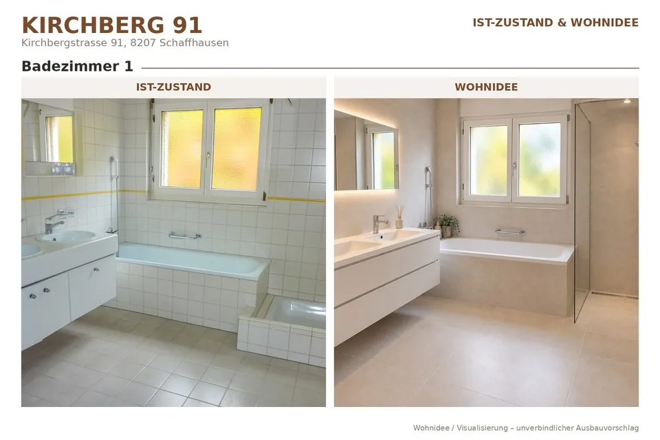 Wohnen auf zwei Ebenen grosszügige 5.5-Zimmer-Maisonette – Foto 7 von 12
