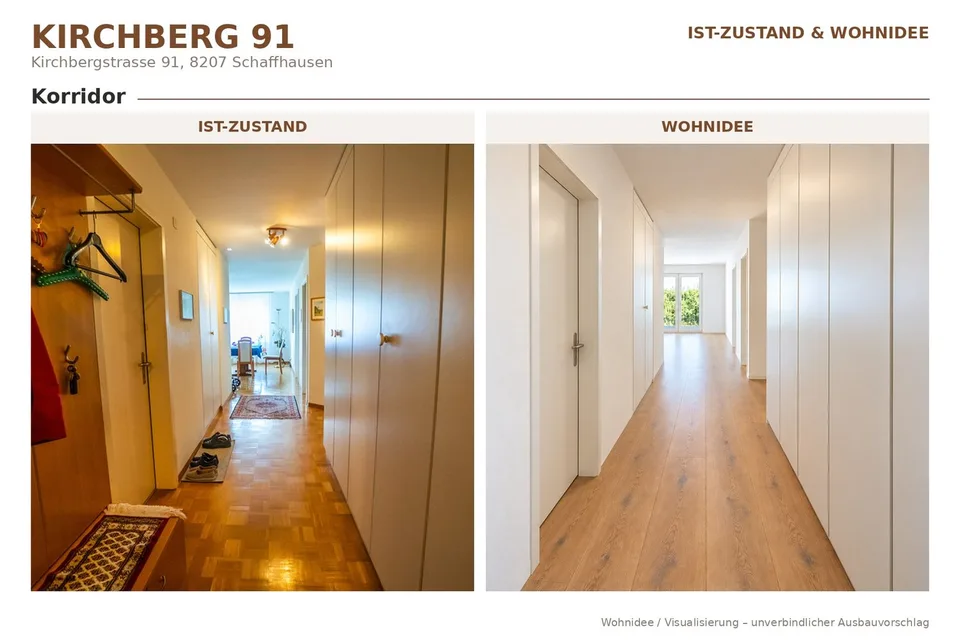 Beaucoup d'espace pour vivre dans un spacieux appartement 4.5 pièces avec balcon – photo 6 sur 11