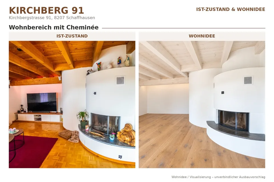 Vivere su due livelli, spaziosa maisonette di 5.5 locali – foto 3 di 11