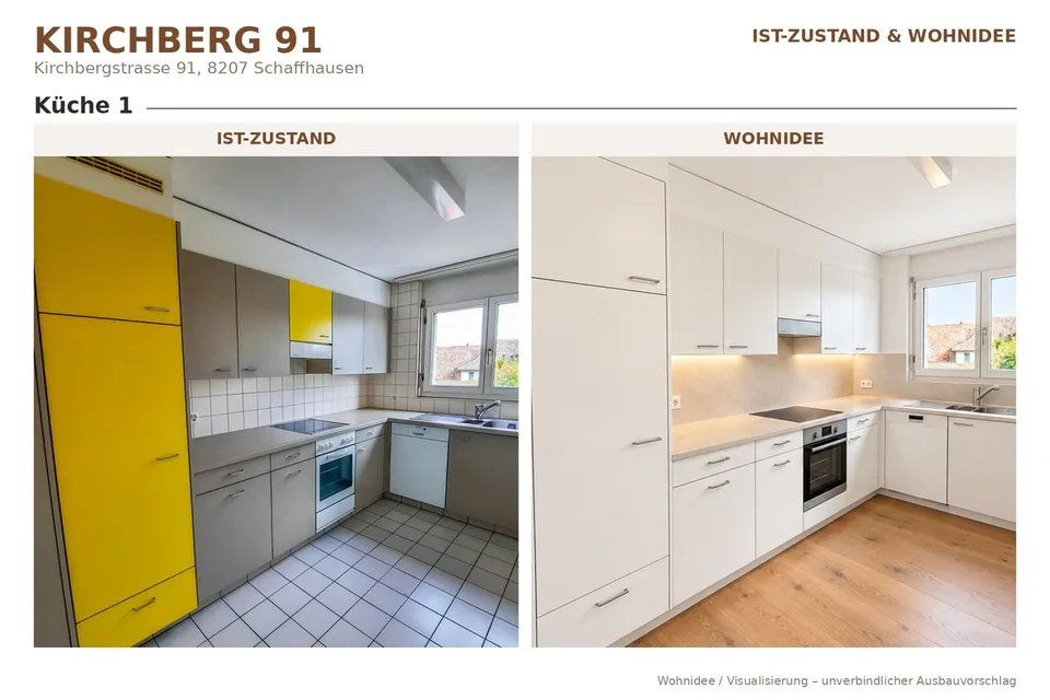 Grosszügig wohnen 3.5 Zimmer mit Balkon und privatem Sitzplatz – Foto 5 von 11