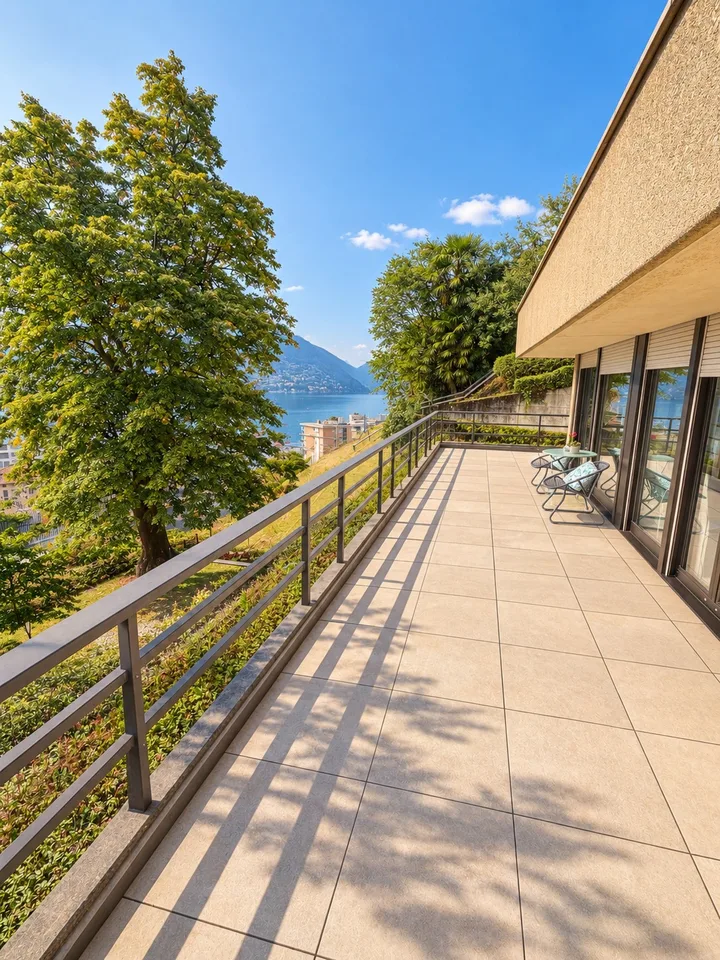Elegantes 3.5-Zimmer-Wohnung mit großer Panoramaterrasse und Seeblick Paradiso – Foto 5 von 25
