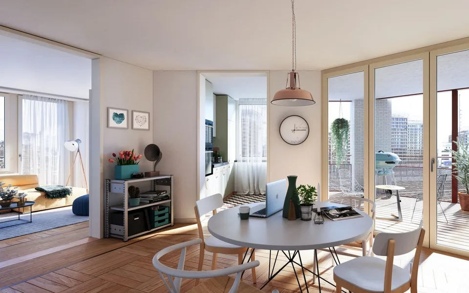 Moderne 2.5-Zimmerwohnung F37_703 mit Loggia direkt am Zürich Hauptbahnhof – Foto 2 von 6