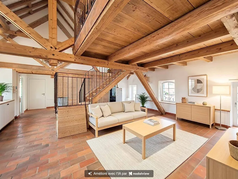 Duplex de 5.5 pièces en attique proche de Romont – photo 2 sur 13