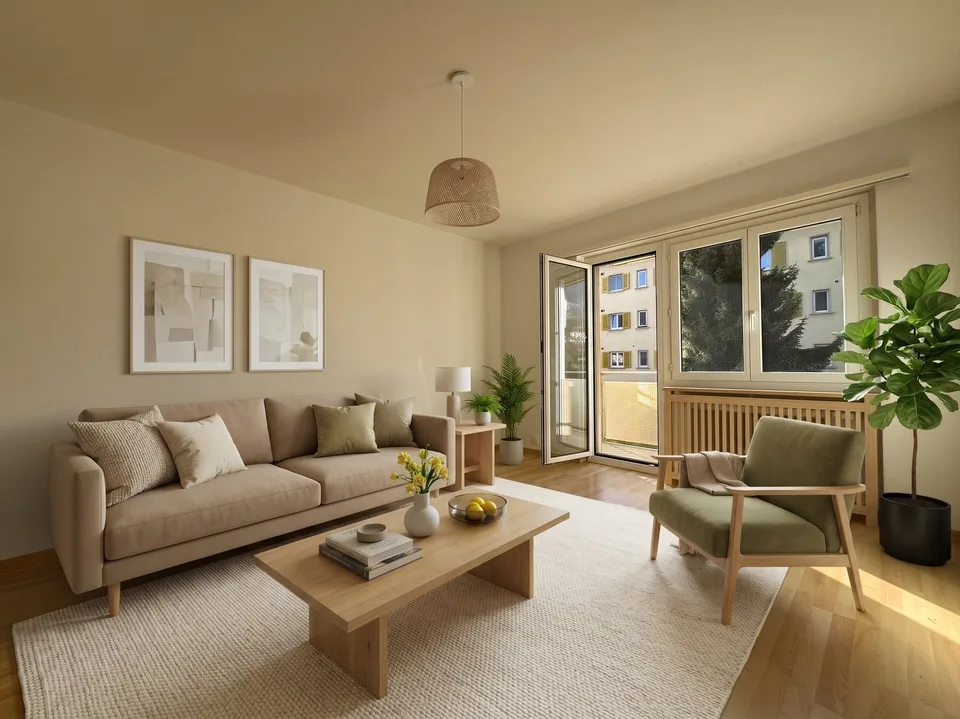 Moderne Hochparterre-Wohnung zu vermieten! – Foto 4 von 10