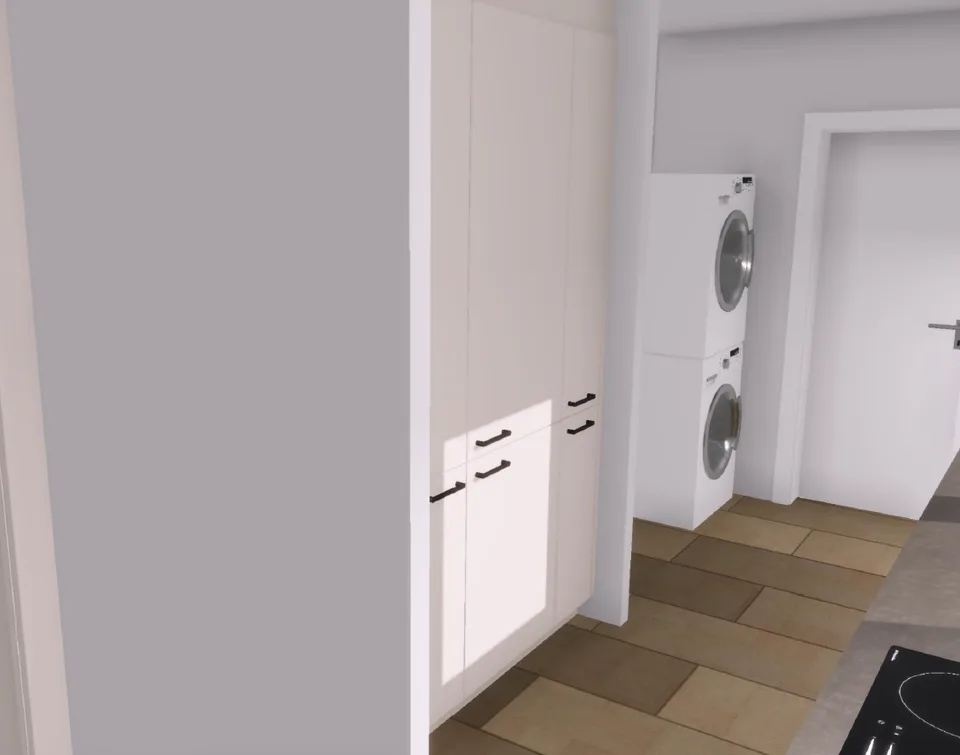Ampio appartamento mansardato di 5 locali con grande terrazza (44 m²) – foto 3 di 13