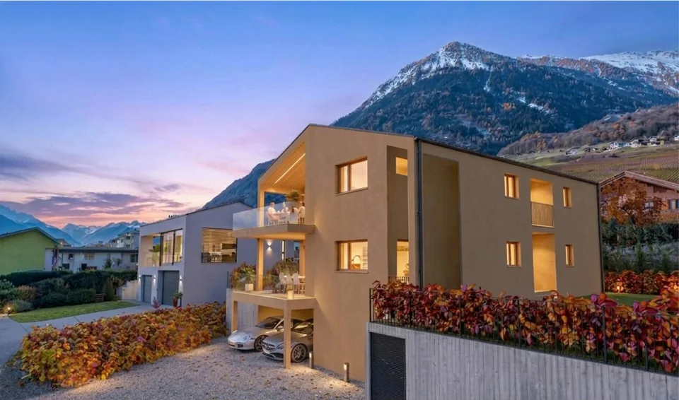 A2 - Les Vignobles de l'Arche - 3,5 Zimmer mit Garten (Parzelle 2 im Erdgeschoss) – Foto 9 von 13