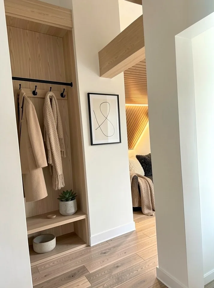 Vermietung auf Zeit: Erstbezug neue 1.5-Zimmer-Dachwohnung mit viel Holz und Balkon – Foto 5 von 7
