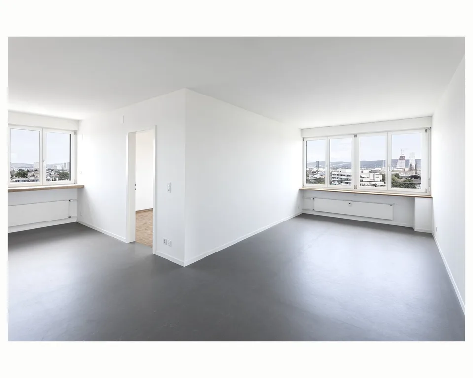 Zentral Wohnen - hoch über Basel und mit Weitblick über den Schützenmattpark – Foto 5 von 11