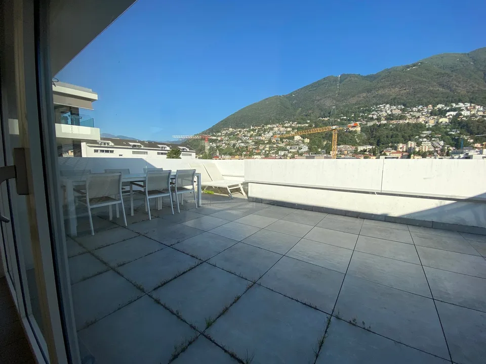 Splendido appartamento duplex di 5.5 locali a Locarno – Vista panoramica e comfort esclusivo – foto 14 di 15
