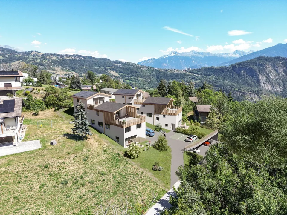 Famienenvilla im Erdgeschoss mit 4,5 Zimmern in Ayent – Foto 2 von 10