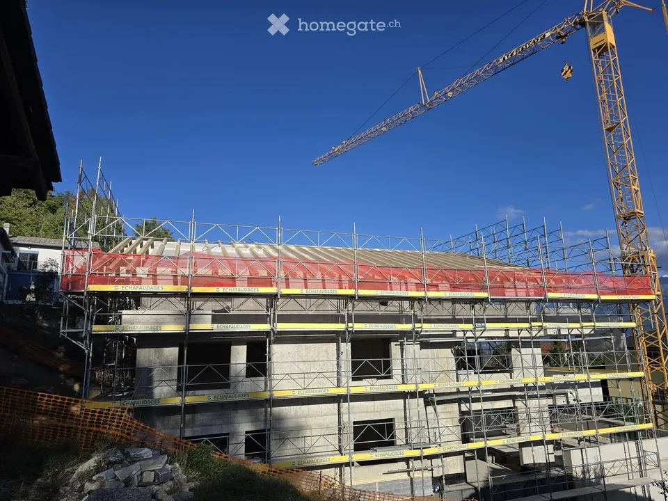 Neue 3.5-Zimmer-Wohnung mit Panoramablick in Arbaz – Foto 5 von 14