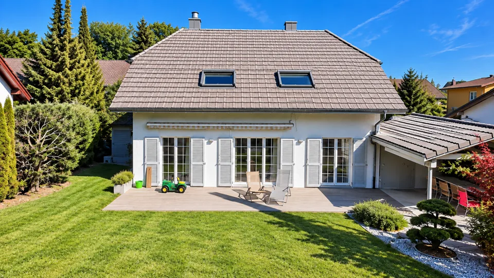 Charmantes Einfamilienhaus mit grosszügigem Garten – Foto 2 von 16