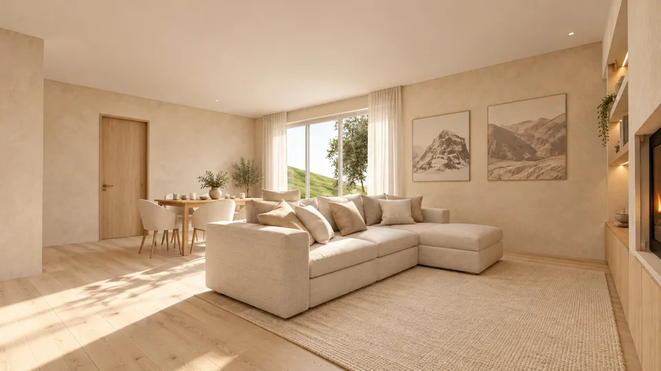 Nuova casa 4.5 locali con giardino, terrazza solarium e box doppio – Foto 4 von 10