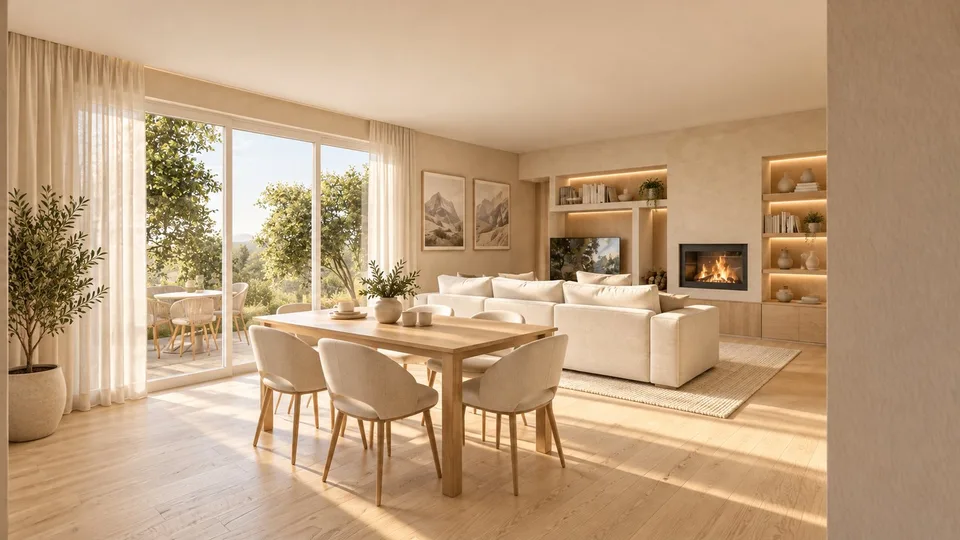 Nuova casa 4.5 locali con giardino, terrazza solarium e box doppio – Foto 2 von 10