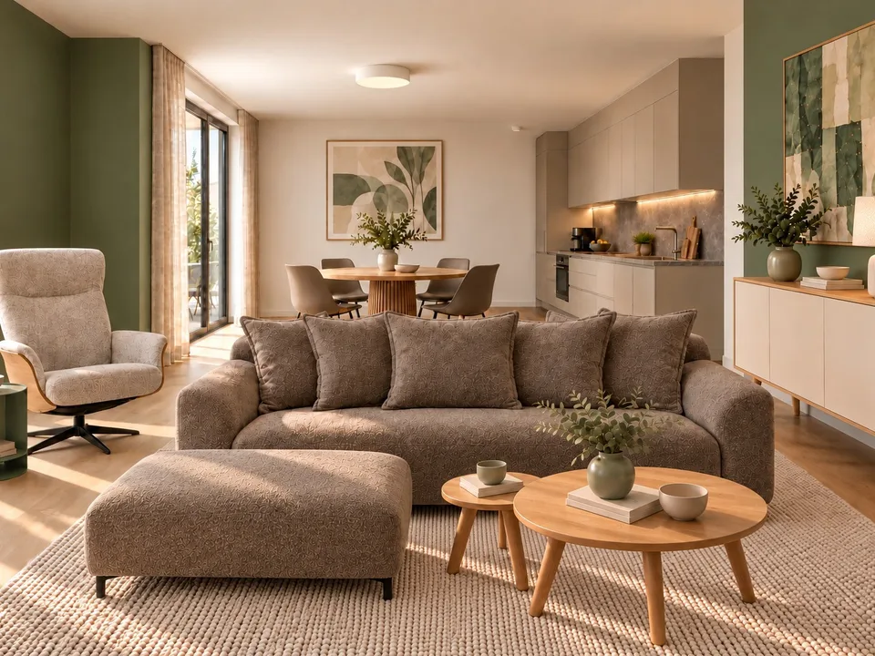 4.5-Zimmer-Apartment mit 3 Schlafzimmern | LOU Luzern – Foto 3 von 8