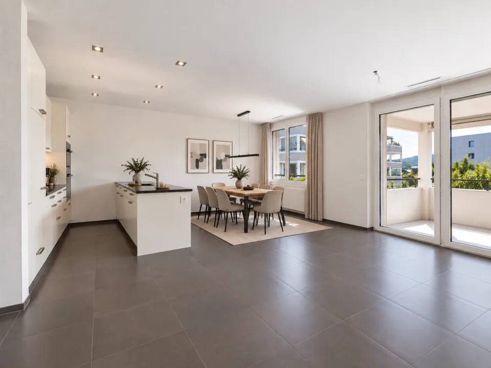 Moderne 2.5-Zimmer-Wohnung mit Loggia und Minergie-Komfort – Foto 2 von 7