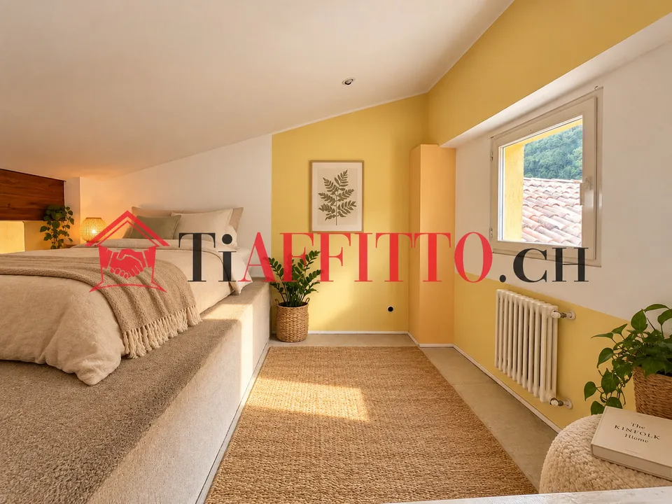 Mansardendachwohnung 2.5 in Riva San Vitale – Foto 4 von 4