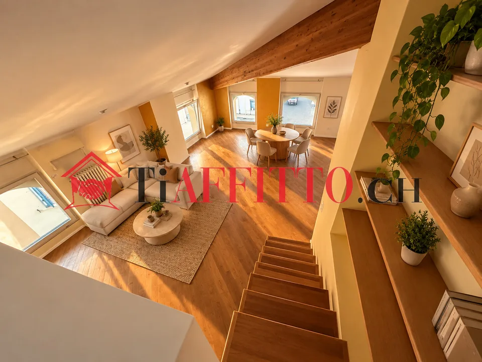 Mansardendachwohnung 2.5 in Riva San Vitale – Foto 3 von 4
