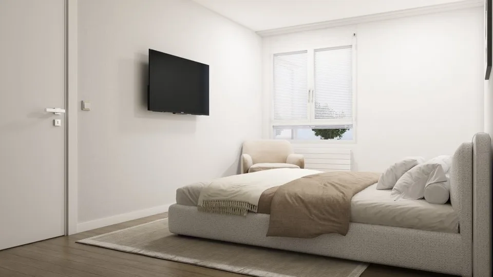 Appartements de 4.5pcs à louer / 4.5 Zimmerwohnung zu vermieten – Foto 4 von 5