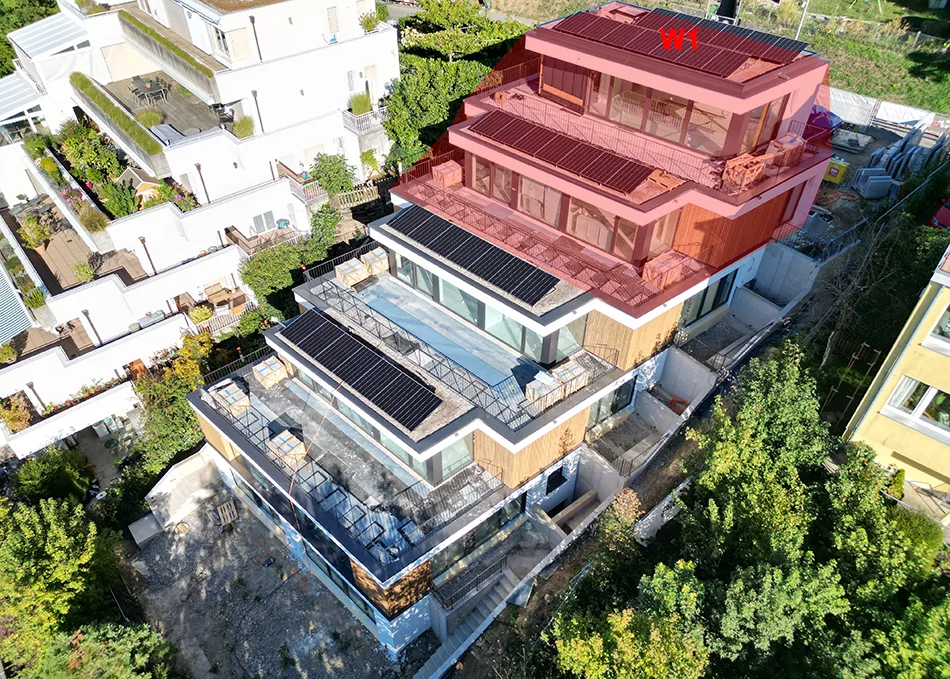 Prima locazione - Appartamento maisonnette esclusivo di 3,5 locali con vista su Binningen - W1 – foto 2 di 12