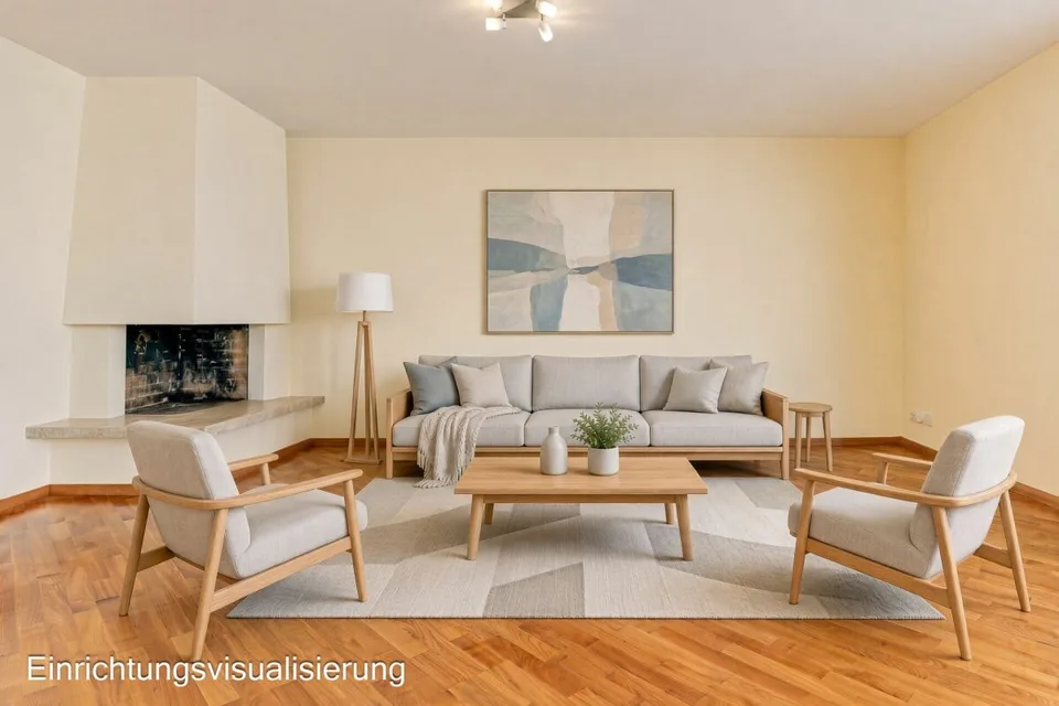 Wohnen mit Charme - helle 3.5 Z' Wohnung mit ruhigem Balkon zum Innenhof – Foto 4 von 13